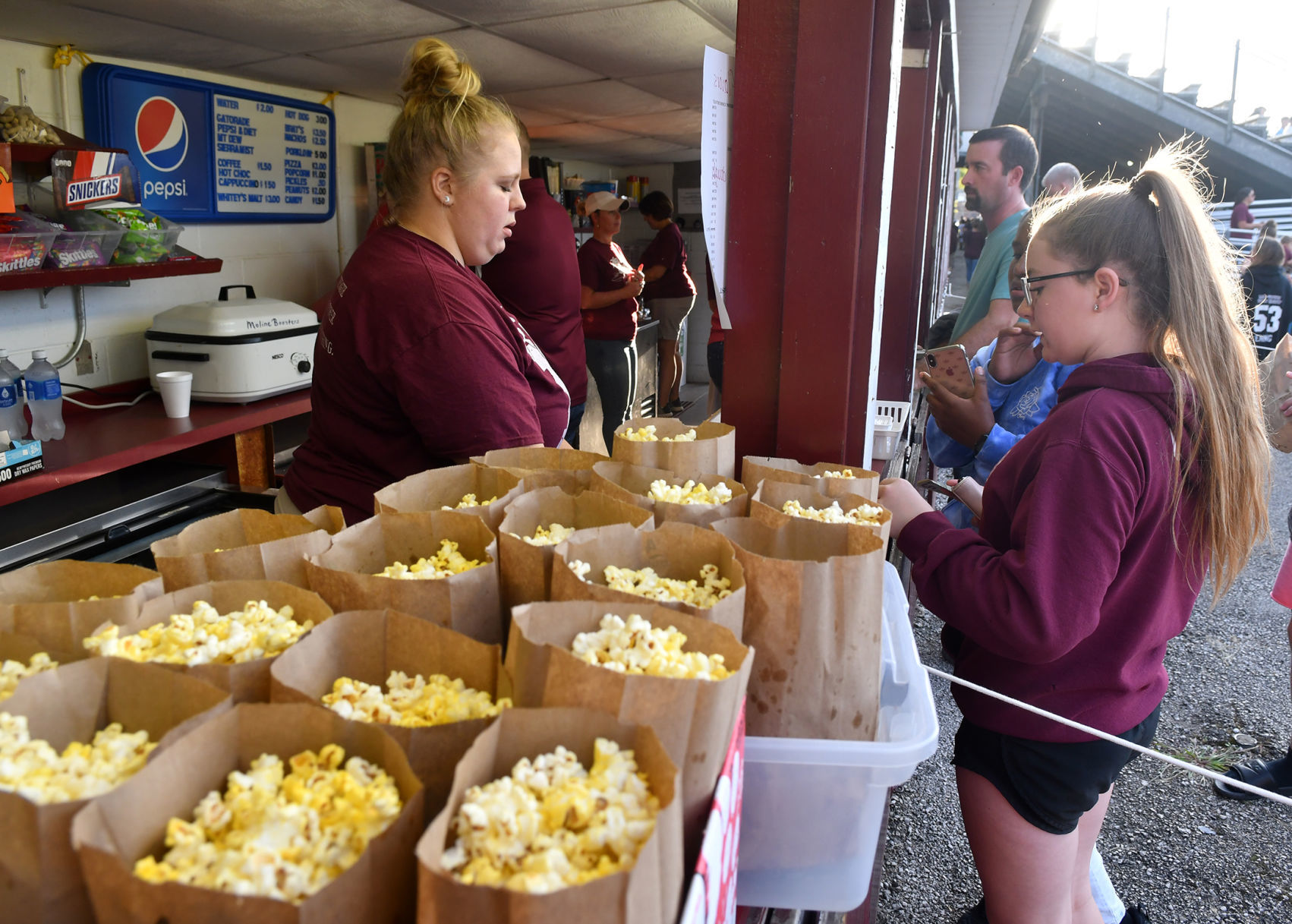Friday Night Lights, at Moline football game